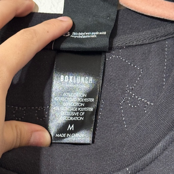 Her Universe Black and Pink Graphic Men Sweater - Picture 4 of 4